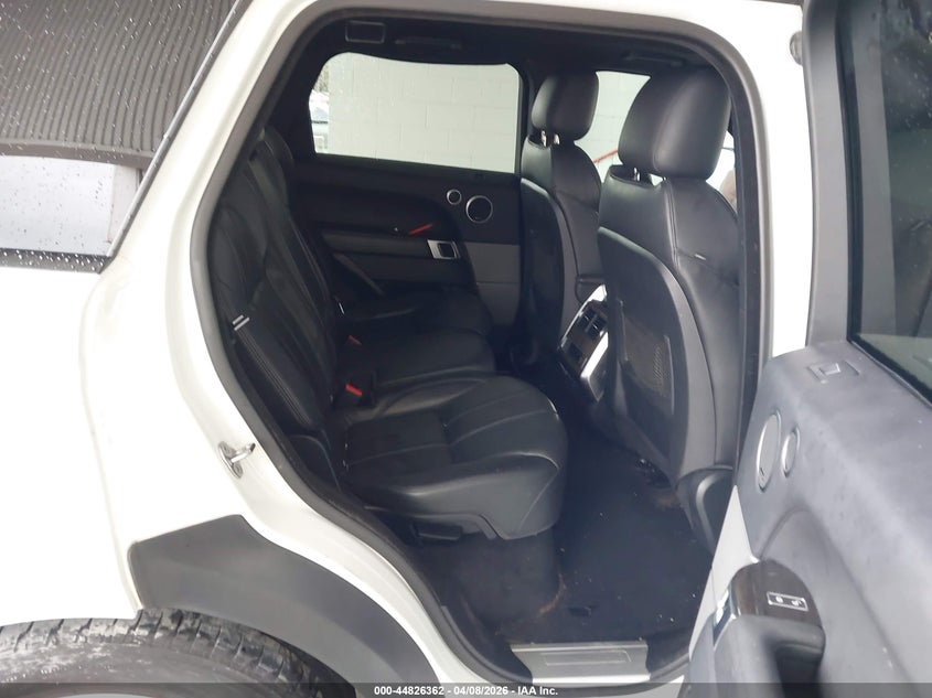 2016 Land Rover Range Rover Sport 3.0L V6 Supercharged Hse VIN: SALWR2VF0GA583109 Lot: 44826362