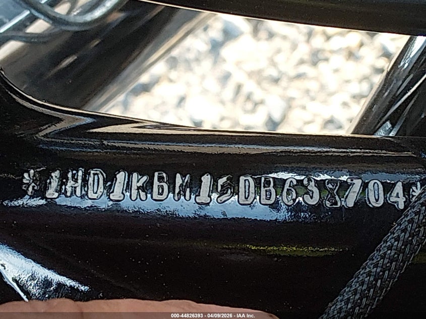 2013 Harley-Davidson Flhx Street Glide VIN: 1HD1KBM15DB638704 Lot: 44826393