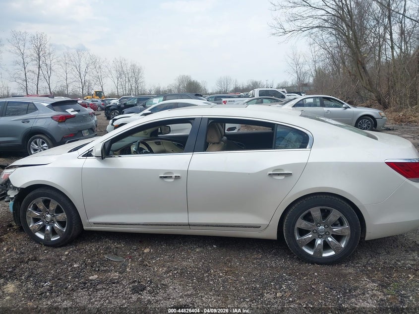 2011 Buick Lacrosse 3.6 Lacrosse Cxs white Lot 111044826404 Vin 1G4GE5GD2BF207894