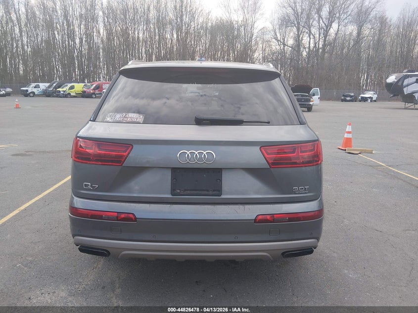 2017 Audi Q7 3.0T Premium VIN: WA1LAAF75HD016620 Lot: 44826478