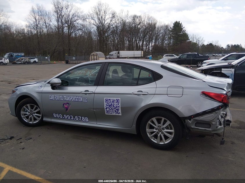 2025 Toyota Camry Le VIN: 4T1DBADK7SU030911 Lot: 44826496