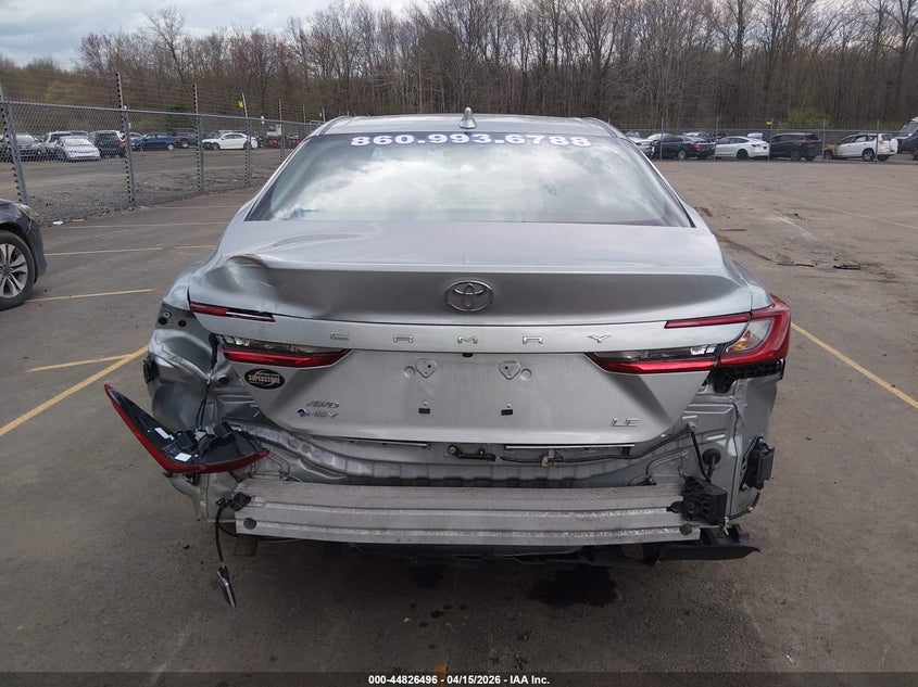 2025 Toyota Camry Le VIN: 4T1DBADK7SU030911 Lot: 44826496