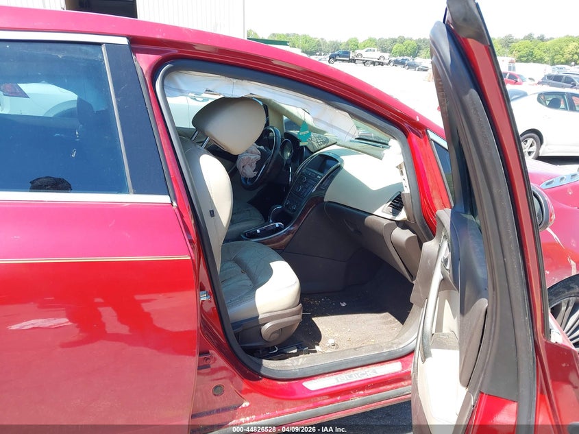 2014 Buick Verano 2.4 Leather Group Red Lot 111044826528 Vin 1G4PS5SK5E4100353