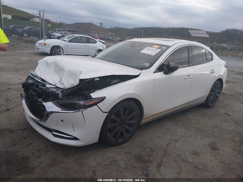 Vin: 3mzbpbey5nm307079, lot: 45323911, mazda mazda3 premium plus 20222