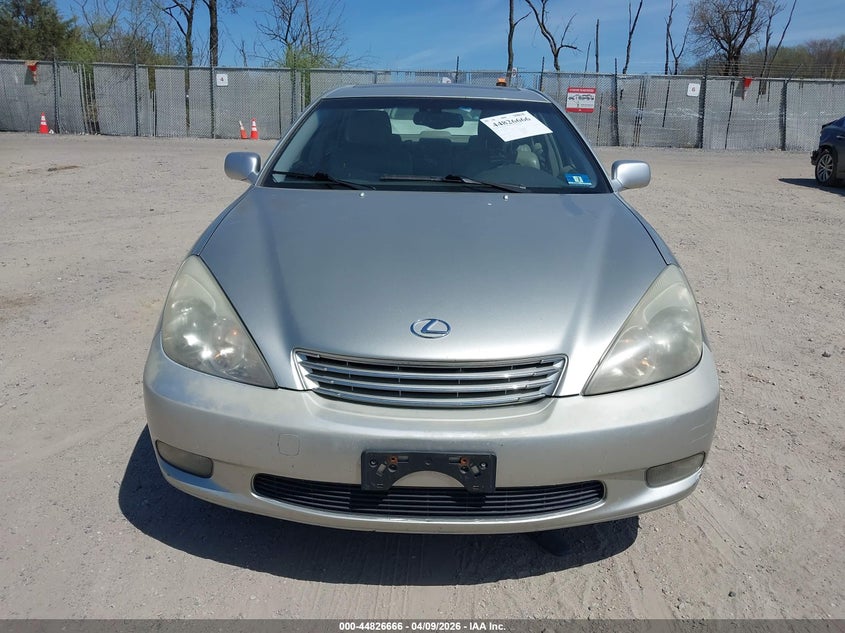 2003 Lexus Es 300 VIN: JTHBF30GX36015269 Lot: 44826666