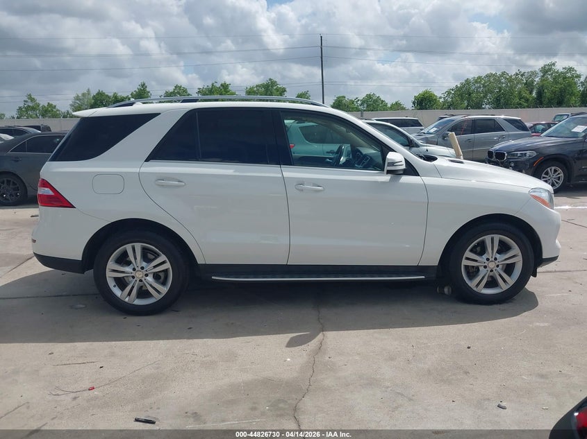 2015 Mercedes-Benz Ml 350 VIN: 4JGDA5JB8FA468830 Lot: 44826730