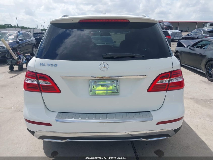 2015 Mercedes-Benz Ml 350 VIN: 4JGDA5JB8FA468830 Lot: 44826730
