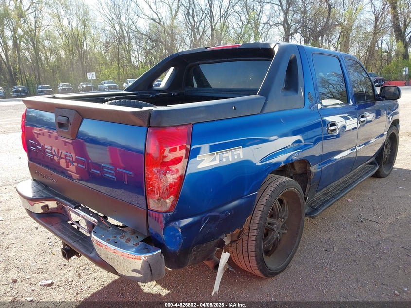 2004 CHEVROLET AVALANCHE TRUCK 5.3L V-8 295HP