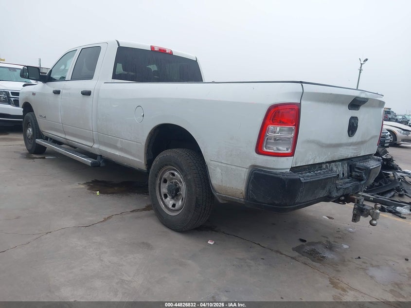 Vin: 3c6ur4hj9kg666288, lot: 45324130, ram 2500 tradesman  4x2 8' box 20193