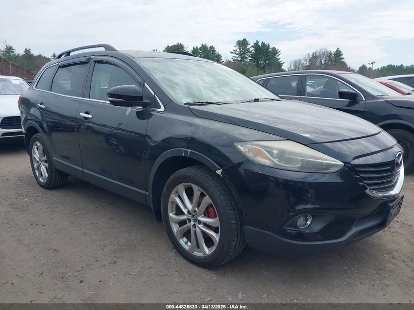 2013 Mazda Cx-9 3.7 Cx-9 Grand Touring black Lot 111044826833 Vin JM3TB3DVXD0400126