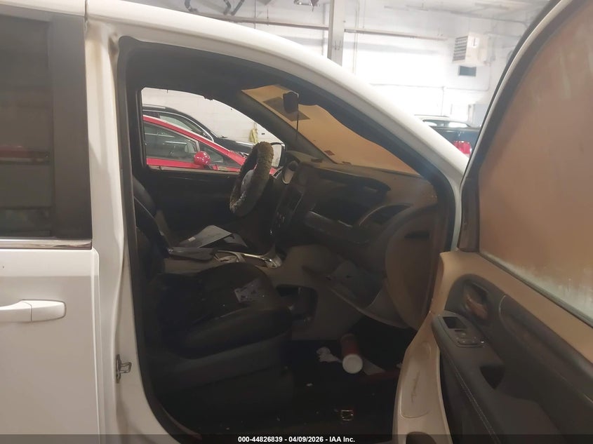 2020 Dodge Caravan 3.6 Grand Sxt white Lot 111044826839 Vin 2C4RDGCG6LR175036