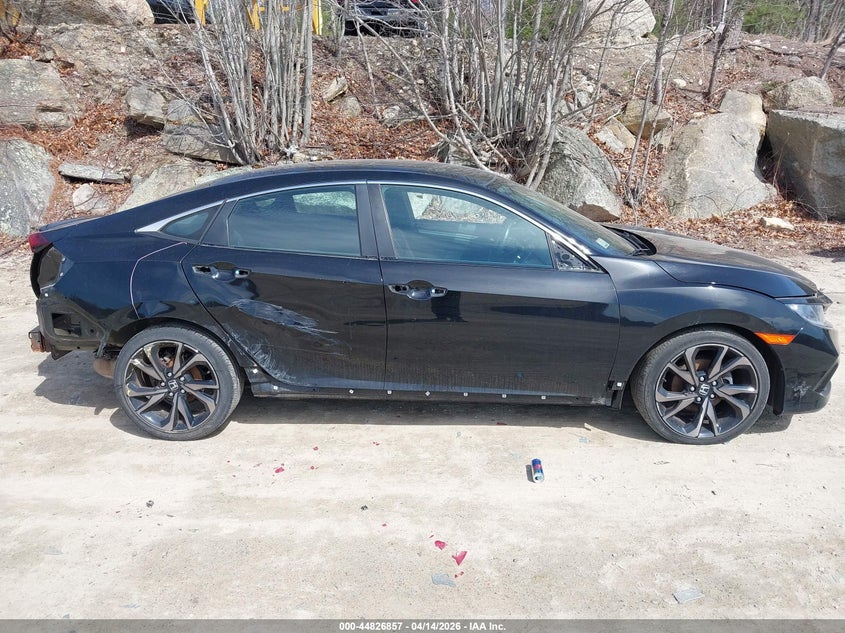 2020 Honda Civic 2.0 Sport black Lot 111044826857 Vin 2HGFC2F88LH593036