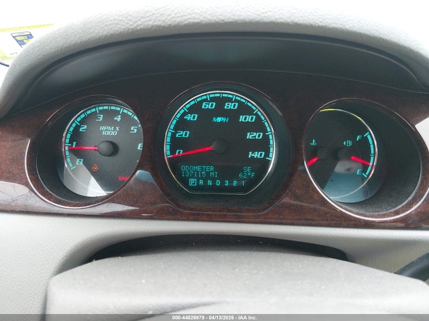 2011 Buick Lucerne Cxl VIN: 1G4HC5EM6BU126468 Lot: 44826979