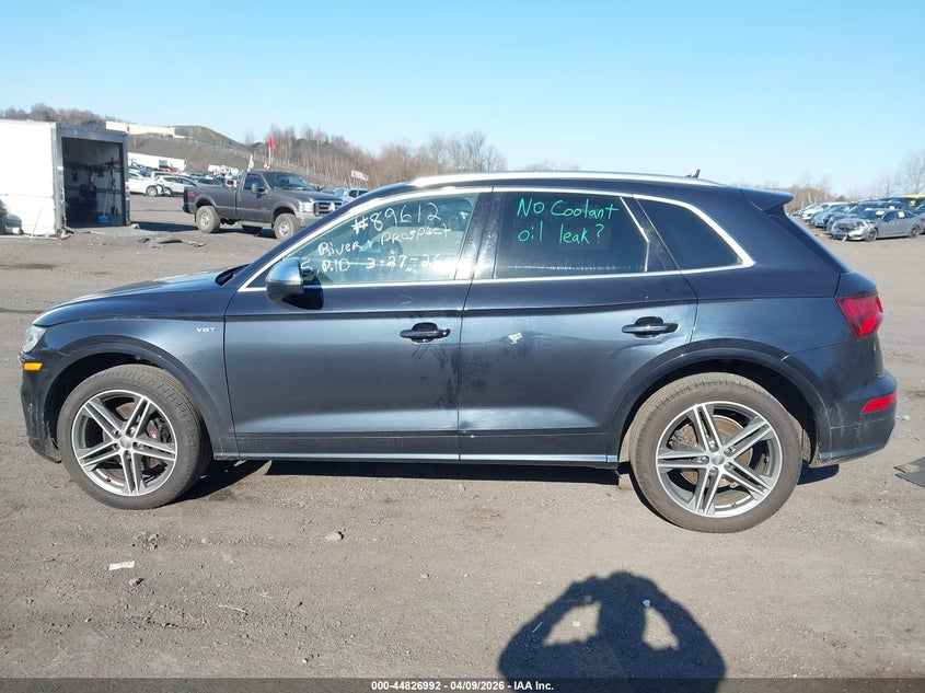 2018 Audi Sq5 3.0T Premium Plus VIN: WA1C4AFY6J2197146 Lot: 44826992