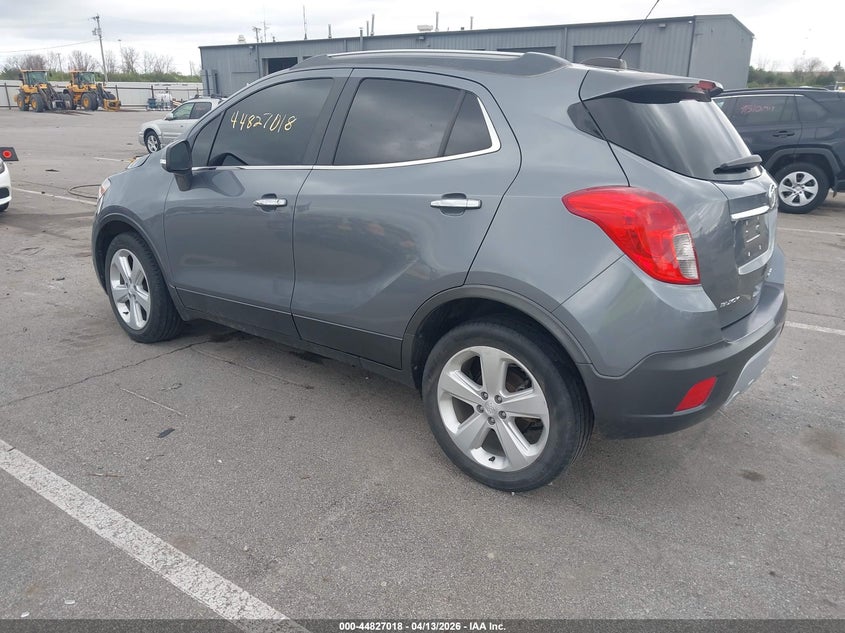 Vin: kl4cjasb2fb202263, lot: 45324316, buick encore 20153