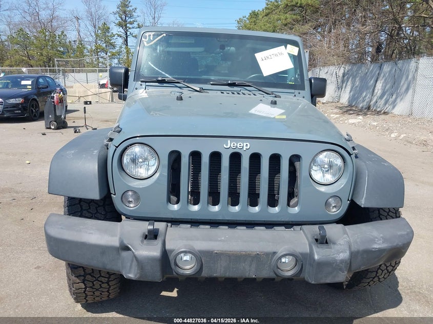 2014 Jeep Wrangler Sport VIN: 1C4AJWAG7EL155702 Lot: 44827036