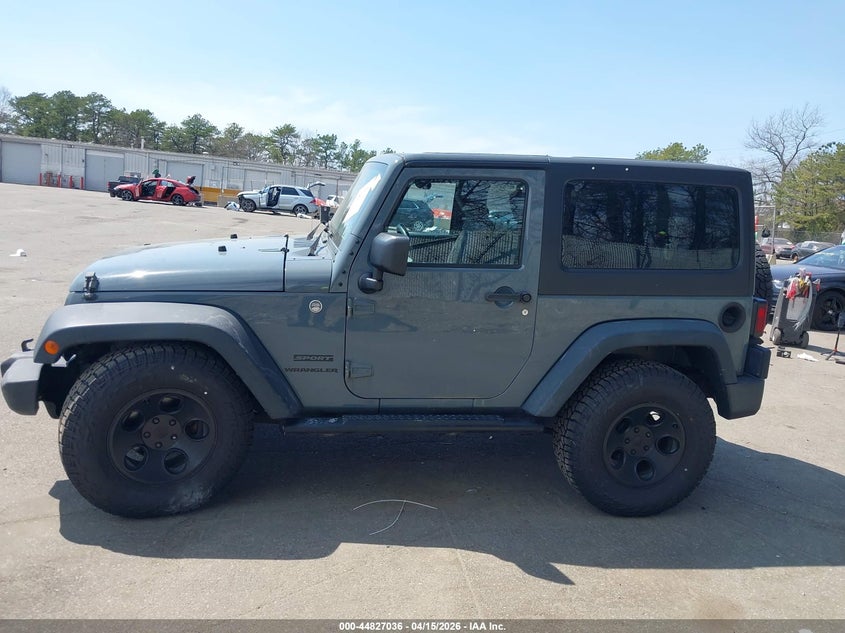 2014 Jeep Wrangler Sport VIN: 1C4AJWAG7EL155702 Lot: 44827036