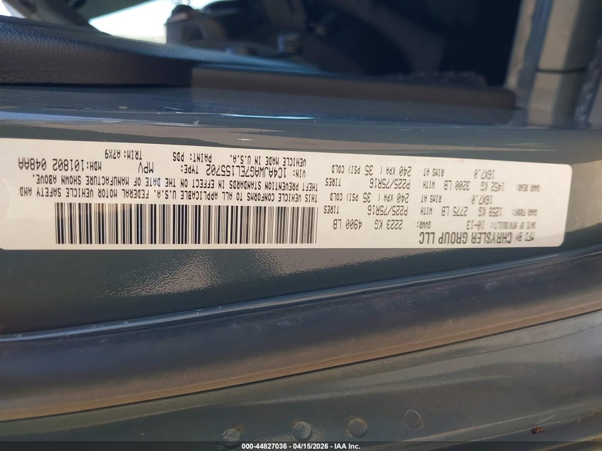 2014 Jeep Wrangler Sport VIN: 1C4AJWAG7EL155702 Lot: 44827036