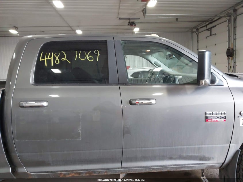 2012 Ram 3500 Ram Slt grey Lot 111044827069 Vin 3C63D3HL6CG325311