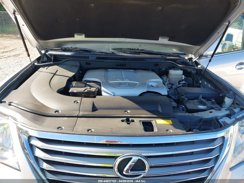 2011 Lexus Lx 570 VIN: JTJHY7AX9B4056835 Lot: 44827102