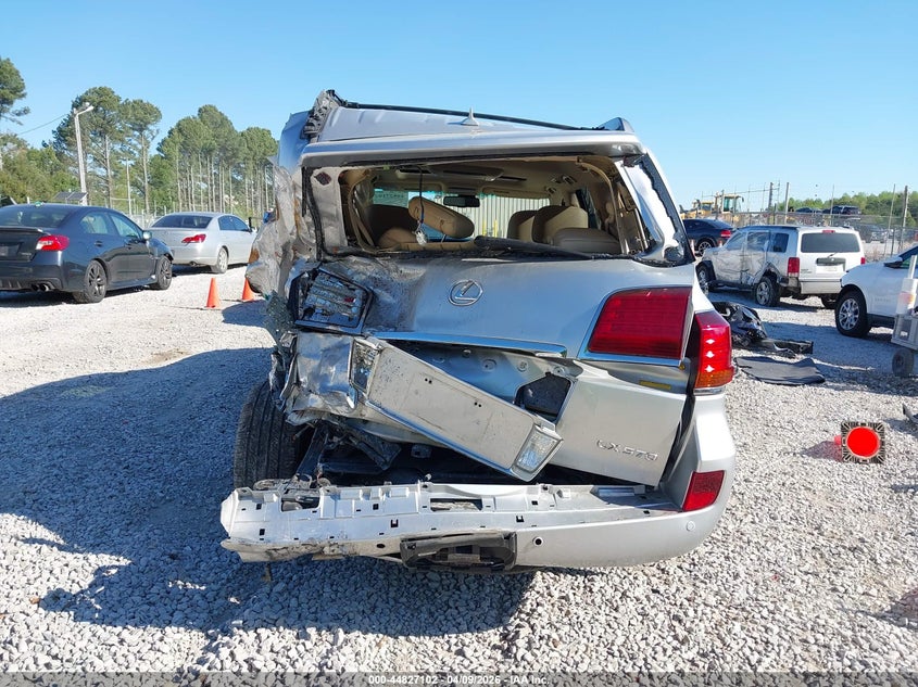 2011 Lexus Lx 570 VIN: JTJHY7AX9B4056835 Lot: 44827102