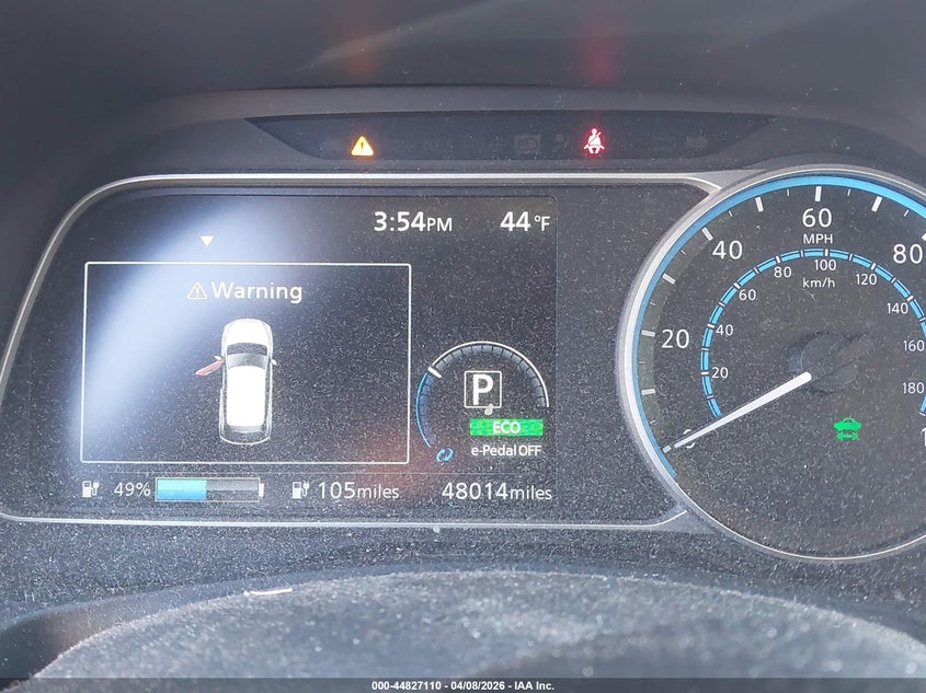 2019 Nissan Leaf Sl Plus VIN: 1N4BZ1CP3KC321339 Lot: 44827110