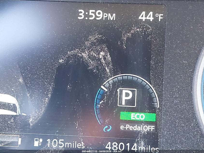 2019 Nissan Leaf Sl Plus VIN: 1N4BZ1CP3KC321339 Lot: 44827110