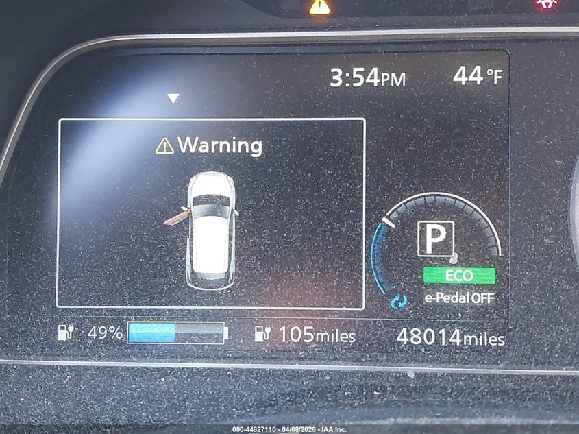 2019 Nissan Leaf Sl Plus VIN: 1N4BZ1CP3KC321339 Lot: 44827110