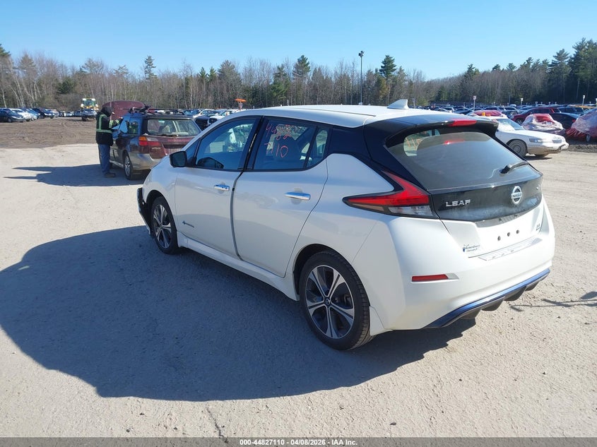Vin: 1n4bz1cp3kc321339, lot: 45324408, nissan leaf sl plus 20193