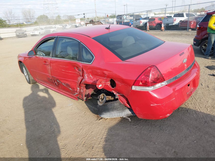 2012 Chevrolet Impala 3.6 Ls red Lot 111044827139 Vin 2G1WF5E30C1158851