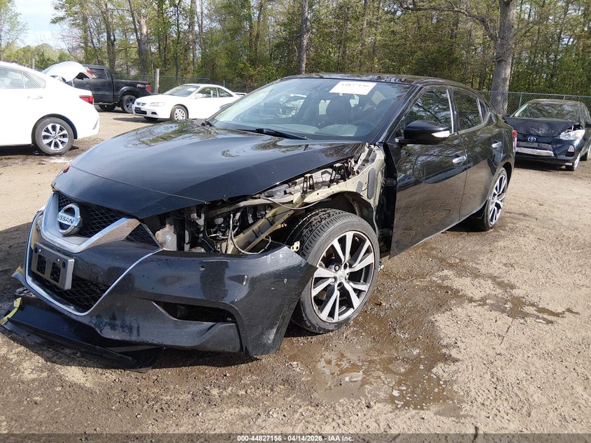 2017 Nissan Maxima 3.5 3.5 Sl black Lot 111044827156 Vin 1N4AA6AP3HC411506