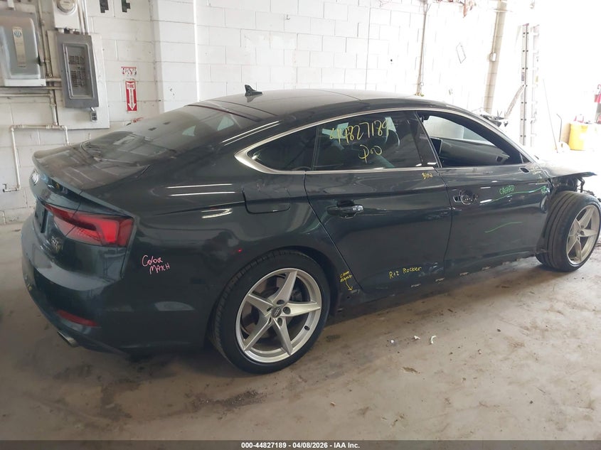 Vin: wauencf5xja084624, lot: 45324487, audi a5 2.0t premium 20184