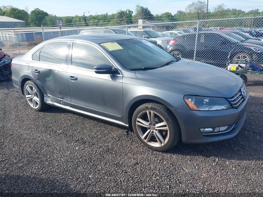 2013 Volkswagen Passat 2.0L Tdi Sel Premium