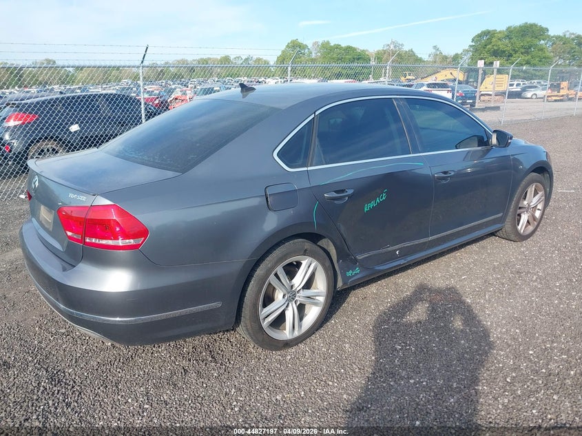 2013 Volkswagen Passat 2.0L Tdi Sel Premium