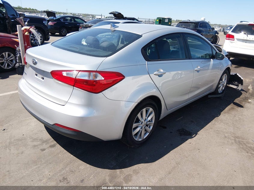 2014 Kia Forte 1.8 Lx silver Lot 111044827210 Vin KNAFX4A68E5079313