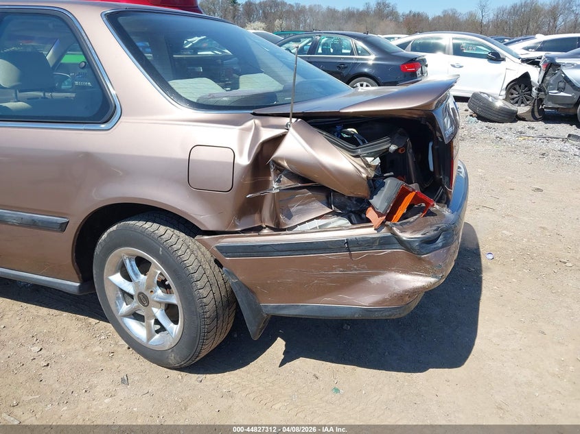 1991 Honda Accord Ex/Ex-R VIN: 1HGCB7267MA000970 Lot: 44827312