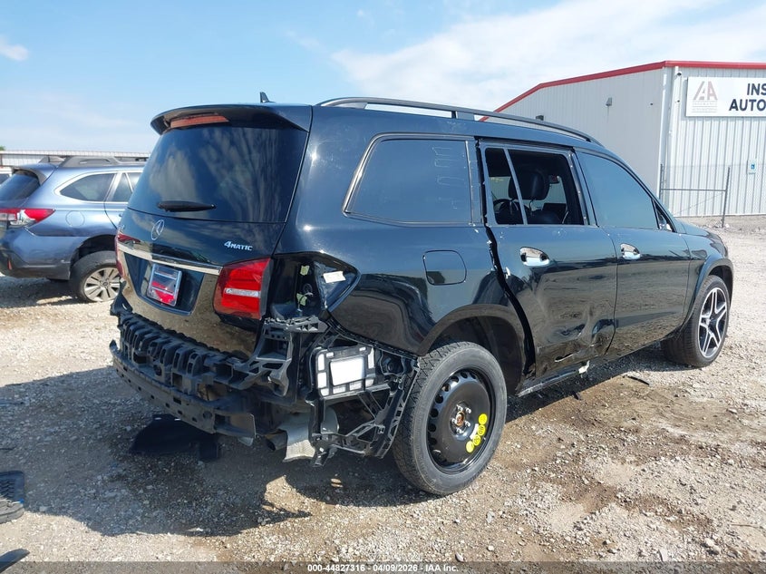 2017 Mercedes-Benz Gls 550 4Matic VIN: 4JGDF7DE3HA897198 Lot: 44827316