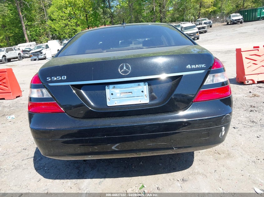 2007 Mercedes-Benz S 550 4Matic VIN: WDDNG86X97A119437 Lot: 44827322