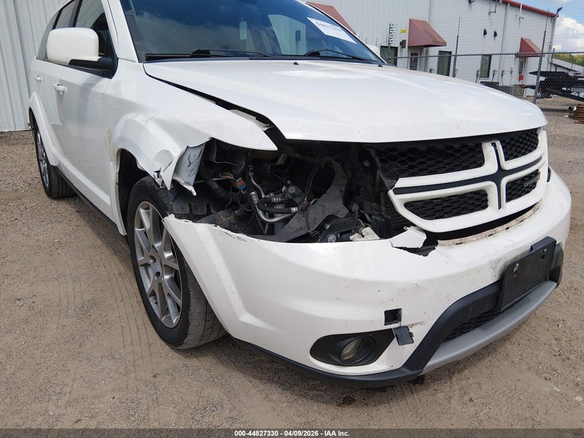 2018 Dodge Journey 3.6 Gt white Lot 111044827330 Vin 3C4PDCEG0JT379984