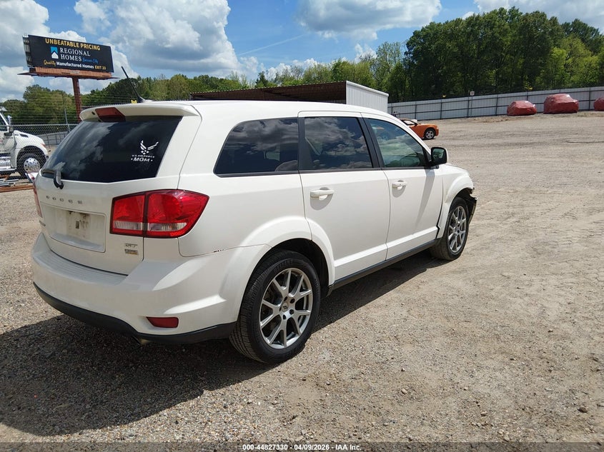 2018 Dodge Journey 3.6 Gt white Lot 111044827330 Vin 3C4PDCEG0JT379984