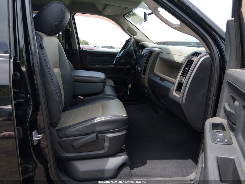 2012 Ram 1500 5.7 Ram St black Lot 111044827452 Vin 1C6RD7FT2CS231164