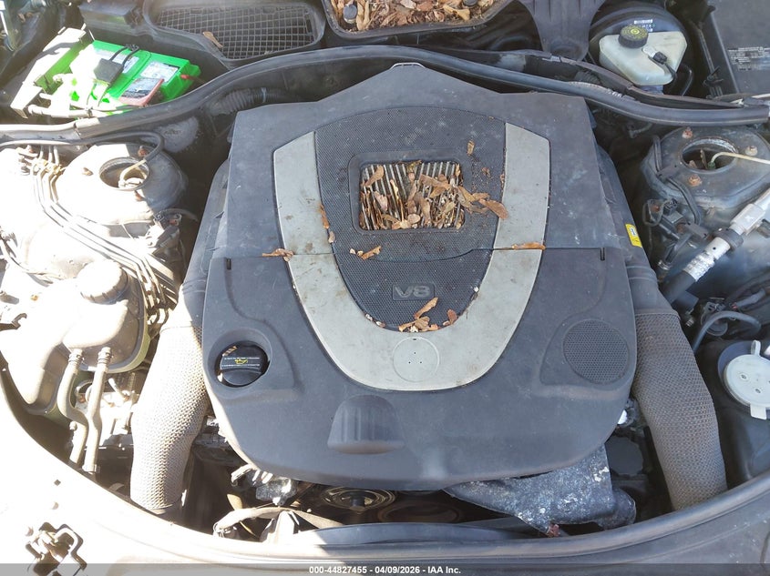 2008 Mercedes-Benz S 550 4Matic VIN: WDDNG86X78A178665 Lot: 44827455