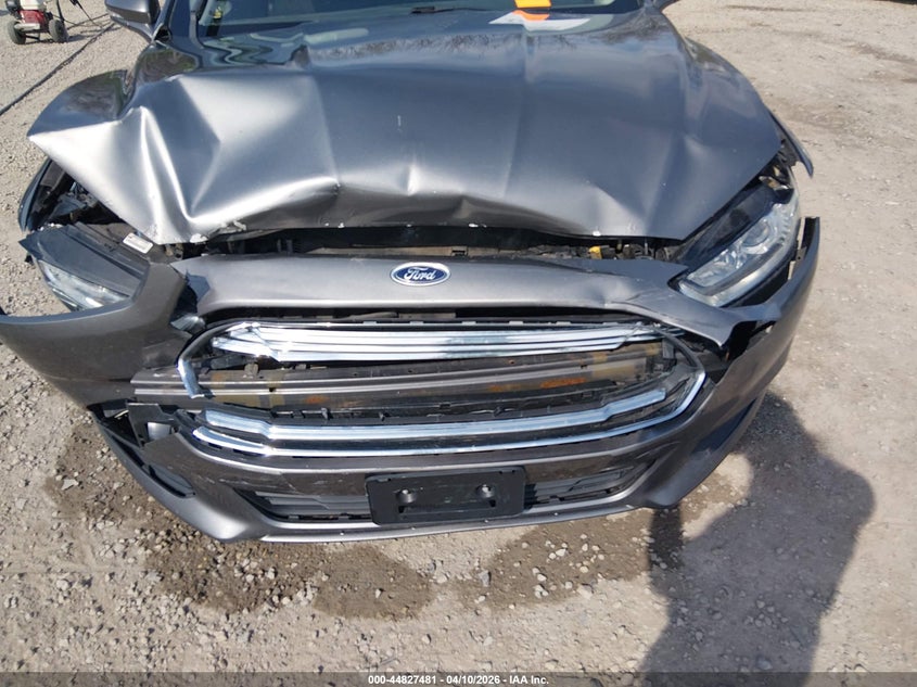 2013 Ford Fusion 2.5 Se grey Lot 111044827481 Vin 3FA6P0H73DR370118