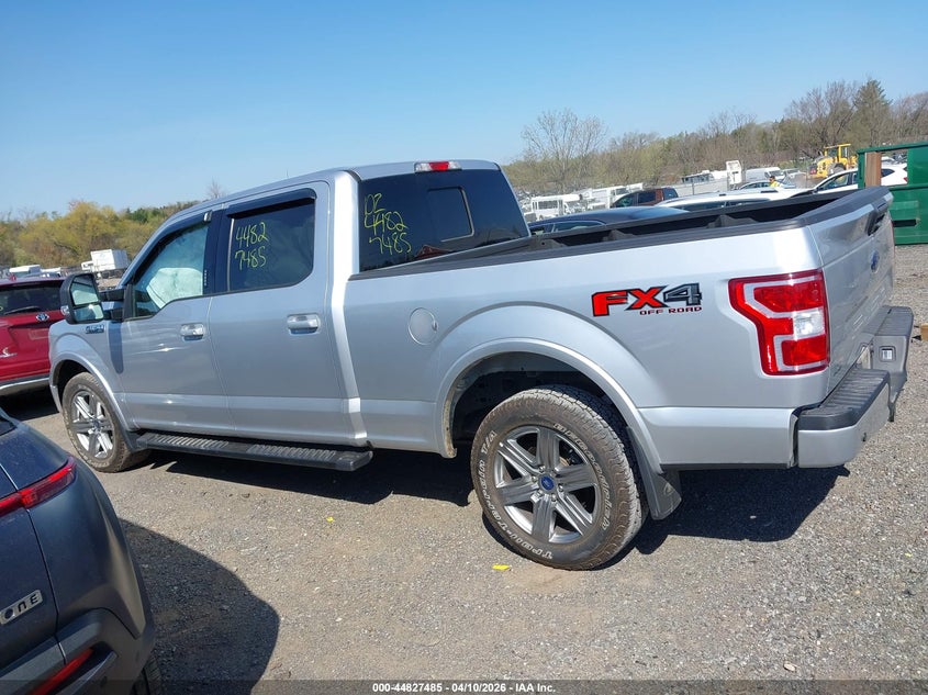 2019 Ford F-150 3.5 Xlt silver Lot 111044827485 Vin 1FTFW1E40KFC91318