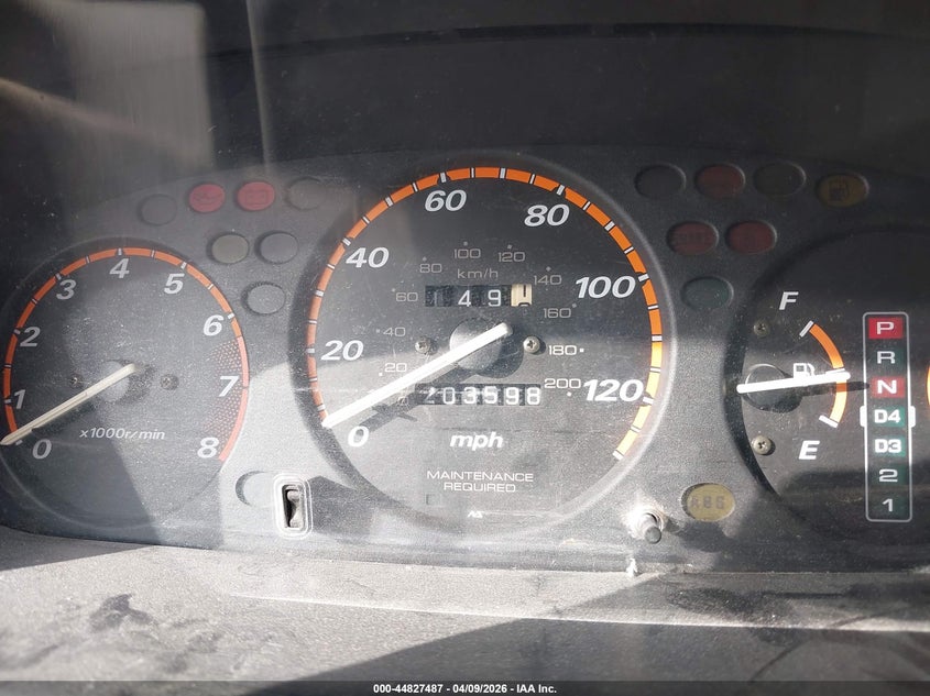 1998 Honda Cr-V Ex VIN: JHLRD1865WC099287 Lot: 44827487