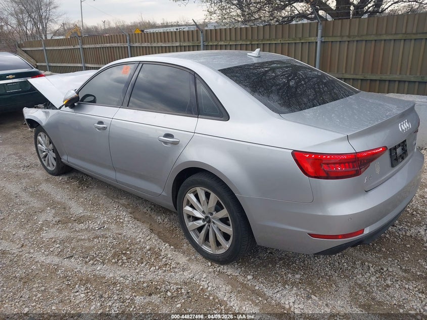 WAUANAF42HN002012 2017 Audi A4 2.0 2.0t Premium Silver