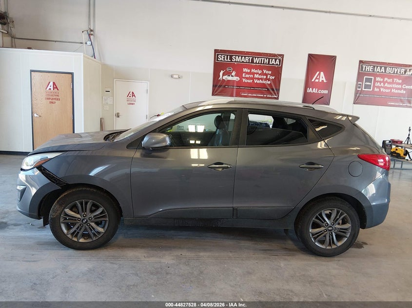 2014 Hyundai Tucson Se VIN: KM8JU3AGXEU879458 Lot: 44827528