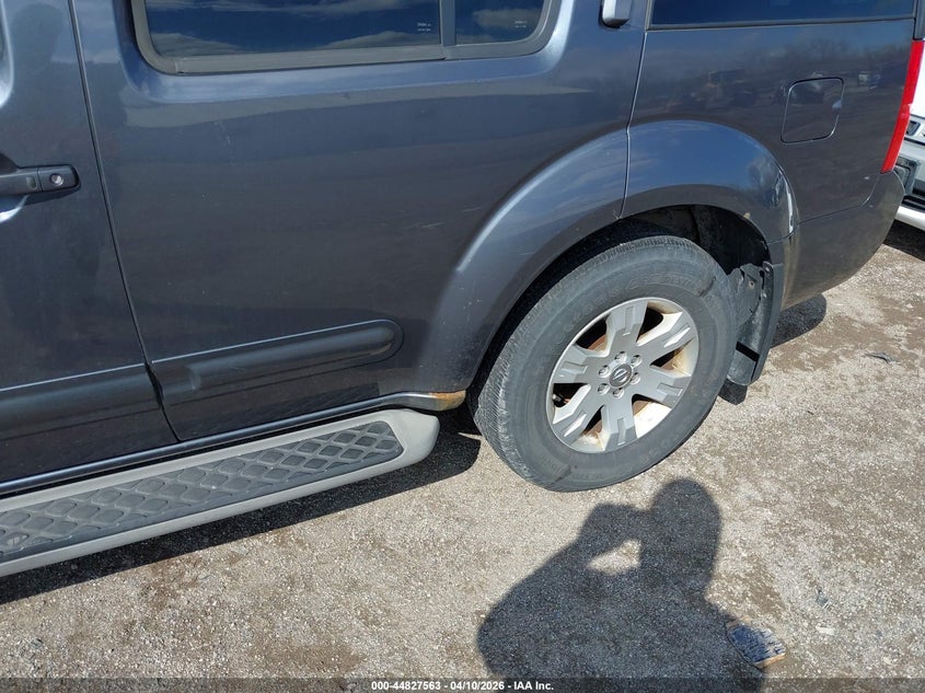 2010 Nissan Pathfinder Se VIN: 5N1AR1NB3AC627524 Lot: 44827563