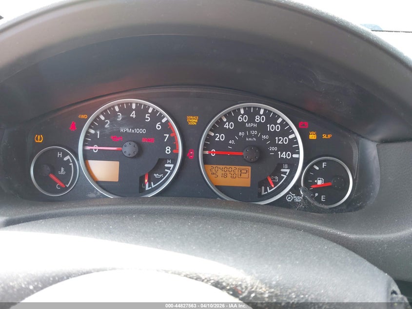2010 Nissan Pathfinder Se VIN: 5N1AR1NB3AC627524 Lot: 44827563