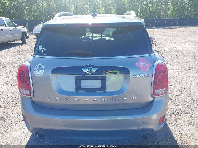 2018 Mini Countryman Cooper S VIN: WMZYT5C34J3E60195 Lot: 44827594